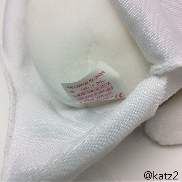 Ty Beanie Baby Retired Sheets the Ghost Halloween 1999 - Picture 5 of 5